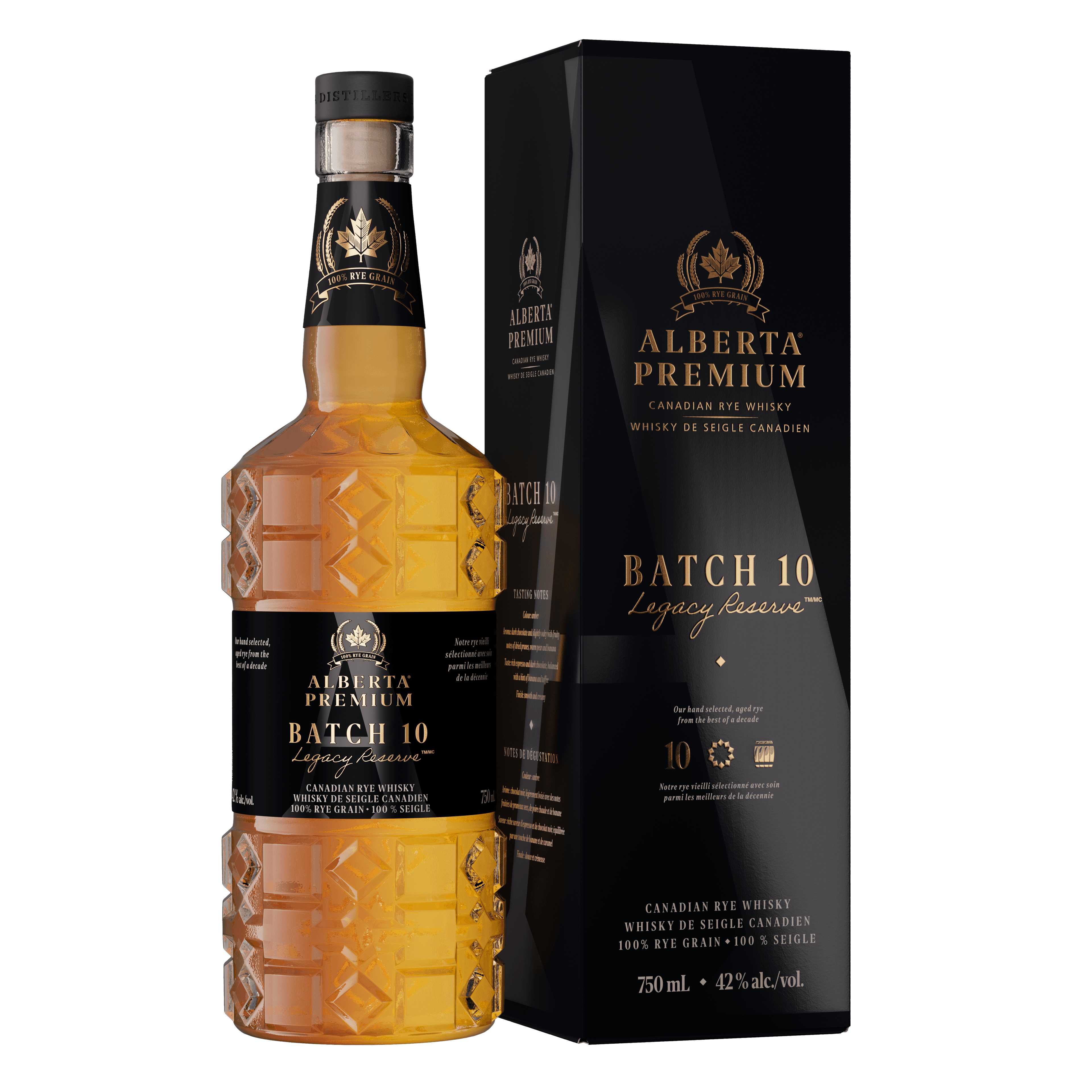 Alberta Distillers lance le whisky Legacy Reserve Batch 10 en édition limitée